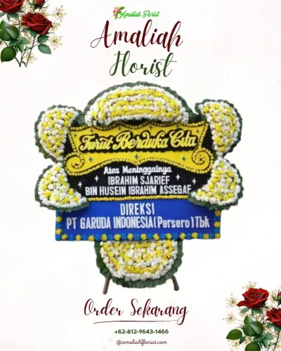 Papan Bunga Duka di Kudangwangi